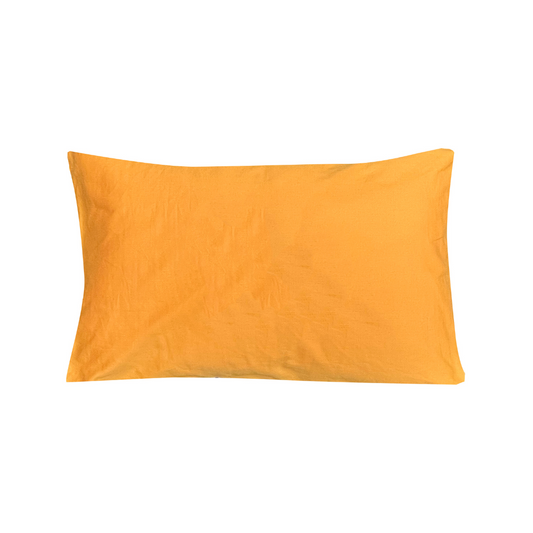 Kissen - Orange + Grau
