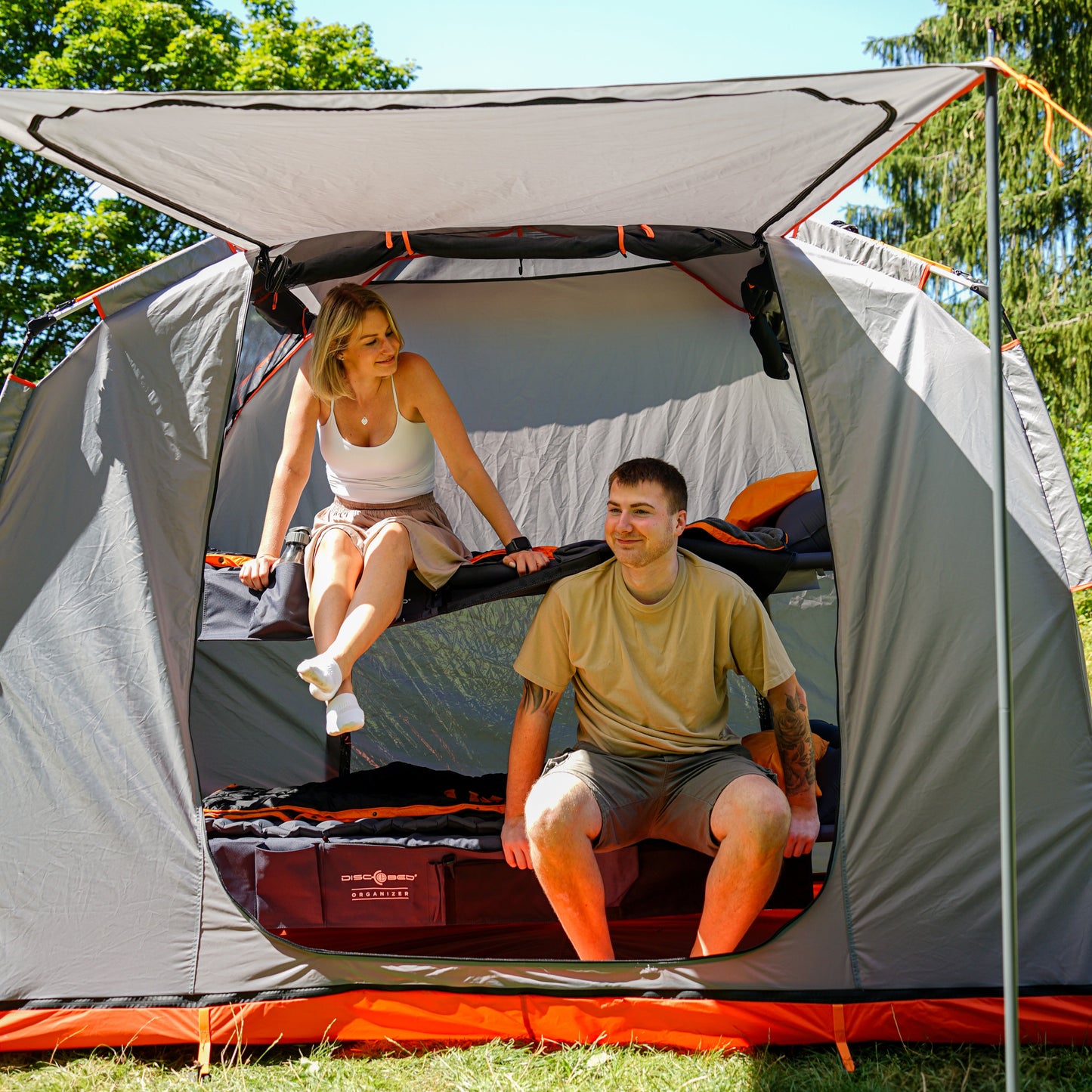 Disc-O-Bed Tent