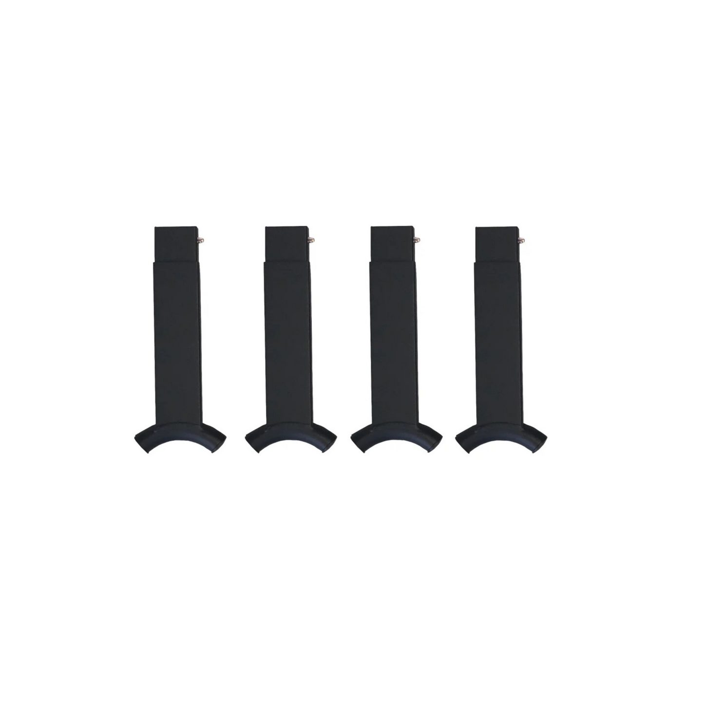 Stapeladapter-Set schwarz