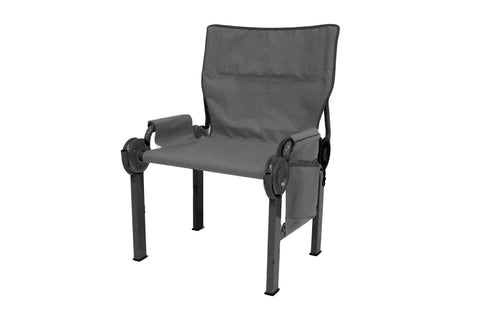 Disc-Chair grau Campingstuhl