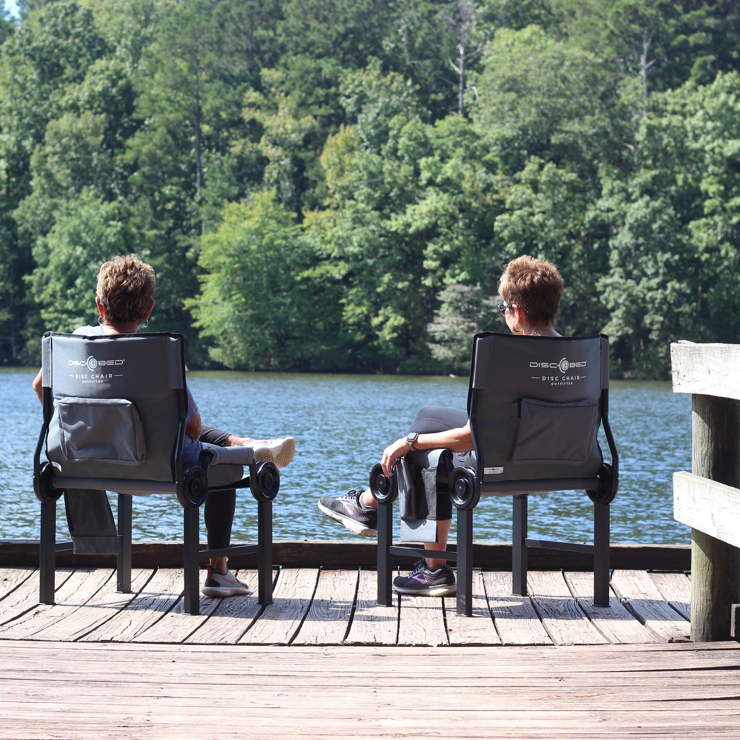 Disc-Chair Campingstuhl - Grau