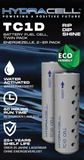 HydraCell TC1D Energiezelle für Taschenlampe AquaFlash+AquaTac (Modell 2023)