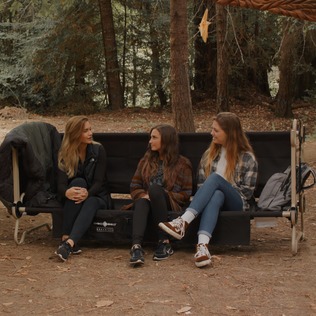 Disc-O-Bed XL mit Seitentaschen schwarz