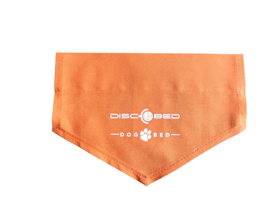 Dog-Bed dog scarf orange/grey