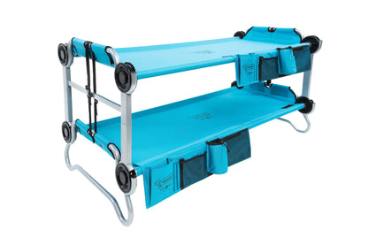 Kid-O-Bunk with side organizers green