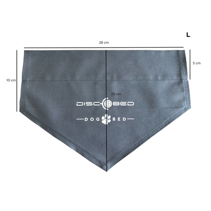 Dog-Bed Foulard per cani Arancione/Grigio
