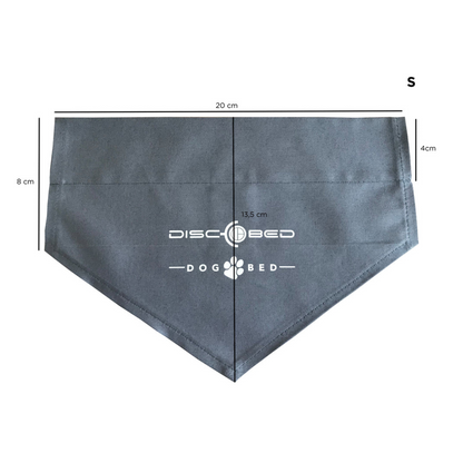 Dog-Bed Foulard per cani Arancione/Grigio