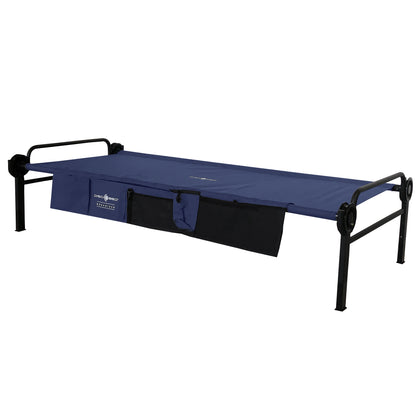 Disc-O-Bed XLT "Blue Edition" mit Seitentasche inkl. Footpads