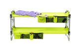 Kid-O-Bunk Kinderetagenbett mit Seitentaschen grün