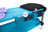 Kid-O-Bunk Kinderetagenbett mit Seitentaschen blau