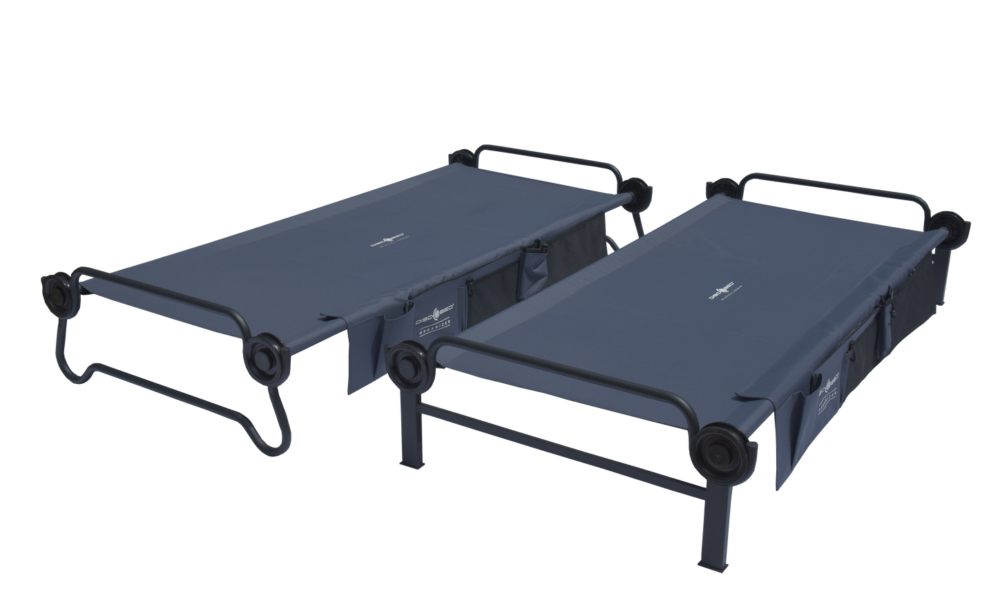 Disc-O-Bed XL mit Seitentaschen anthrazit