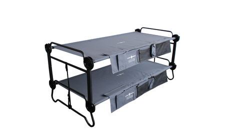 Disc-O-Bed XL avec poches latérales anthracite