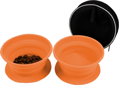 Dog-Bowl - Faltbarer Futternapf - 2er Set