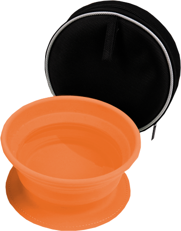 Dog-Bowl - Faltbarer Futternapf - 2er Set